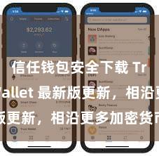 信任钱包安全下载 Trust Wallet 最新版更新，相沿更多加密货币类型